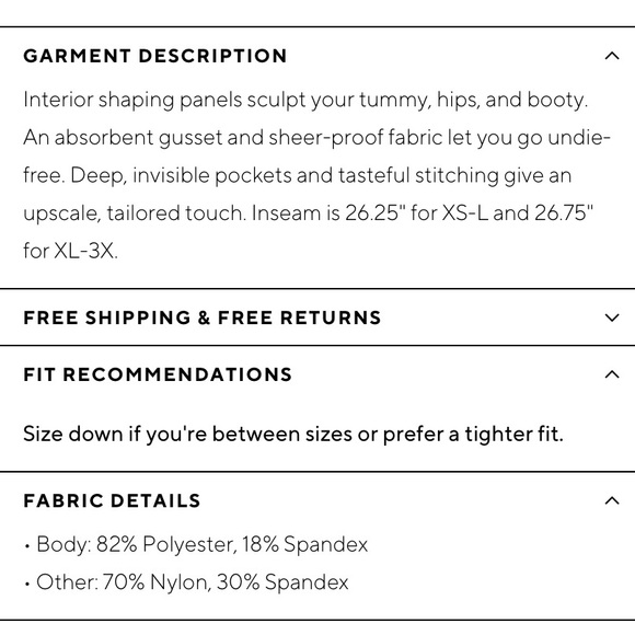 NWOT Honeylove Inner Power Legging, Black, Women’s Size M - Picture 10 of 10